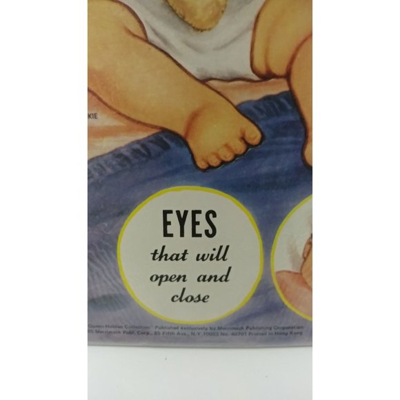 Vintage Sleeping Dolls paper dolls by Queen Holden, 1985 redo, Merrill, Uncut bo - Picture 3 of 10